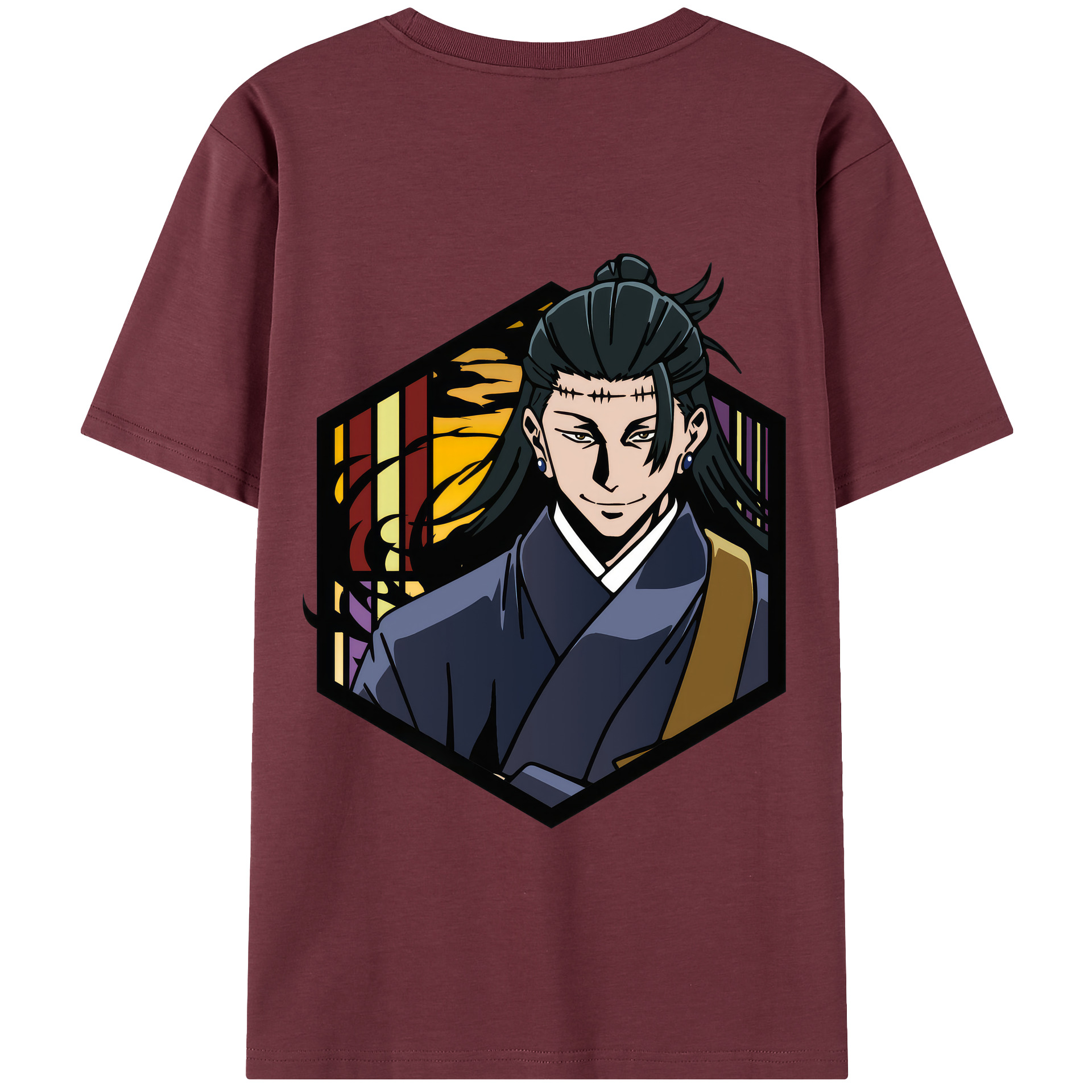 （画像用） 呪術廻戦 Jujutsu Kaisen 綿100％半袖Tシャツ（背面プリント）